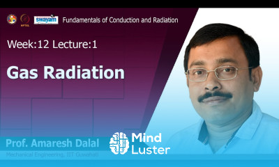 Lec 32 Gas radiation