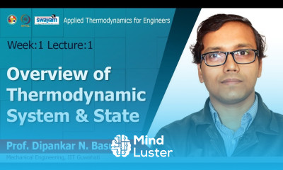Lec 1 Overview of thermodynamic system state