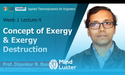 Lec 4 Concept of exergy exergy destruction