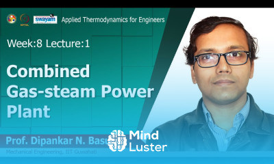 Lec 24 Combined gas steam power plant