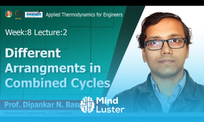 Lec 25 Different arrangments in combined cycles