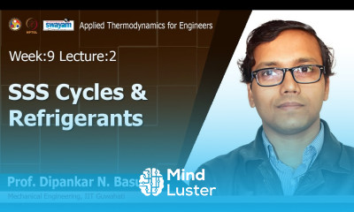 Lec 27 SSS cycles refrigerants
