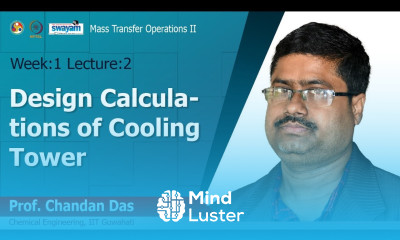 Lec 2 Design calculations of cooling tower