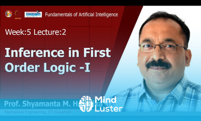 Lec 14 Inference in First Order Logic I