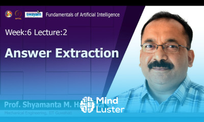 Lec 16 Answer Extraction