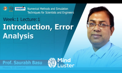 Lec 1 Error analysis estimates significant digits convergence
