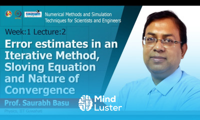 Lec 2 Roots of Non linear equations Bisection method