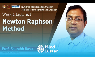 Lec 4 Newton Raphson Method Examples