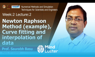 Lec 5 Curve fitting and interpolation of data