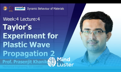 Lec 14 Taylor s Experiment for Plastic Wave Propagation 2