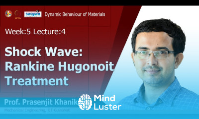 Lec 18 Shock Wave Rankine Hugonoit Treatment