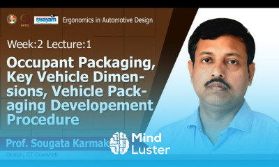 Lec 4 Occupant Packaging Basics and Details