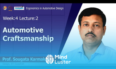 Lec 12 Automotive Craftsmanship