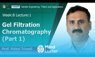 Lec 25 Gel Filtration chromatography Part 1