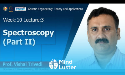 Lec 36 Spectroscopy Part II