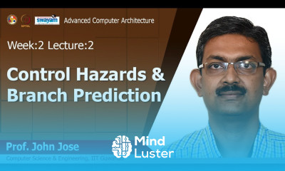 Lec 5 Control Hazards Branch Prediction