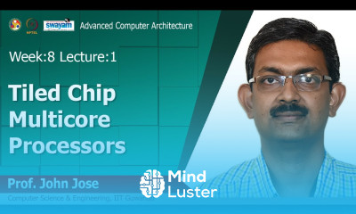Lec 20 Tiled Chip Multicore Processors