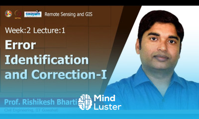 Lec 04 Error Identification and Correction I