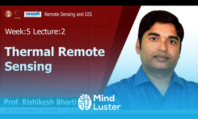 Lec 14 Thermal Remote Sensing