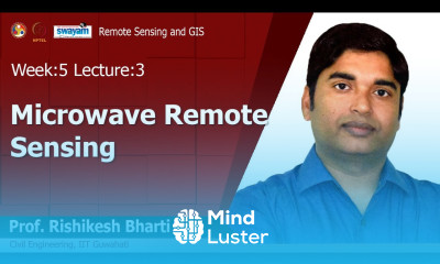 Lec 15 Microwave Remote Sensing