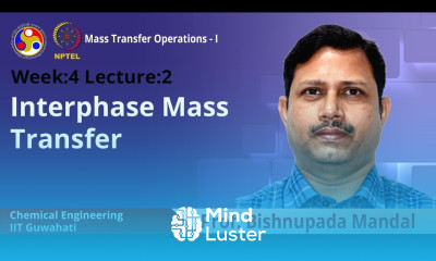 Lec 14 Interphase mass transfer
