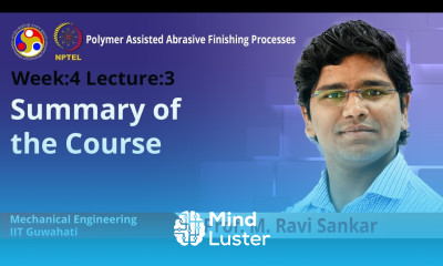 Lec 15 Summary of the Course