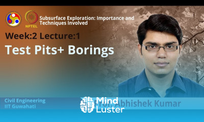 Lecture 3 Test Pits Borings