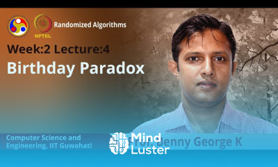 Lec 7 Birthday Paradox