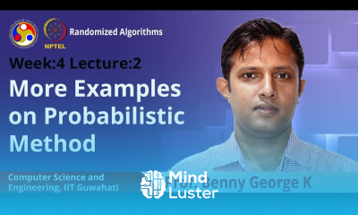 Lec 14 More Examples on Probabilistic Method