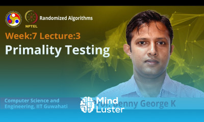 Lec 24 Primality Testing