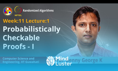 Lec 36 Probabilistically checkable proofs I