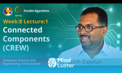 Lec 22 Connected Components CREW