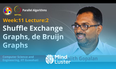 Lec 33 Shuffle Exchange Graphs de Bruijn Graphs