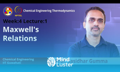 Lec 10 Maxwell s Relations