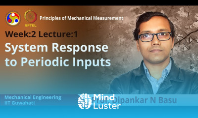 Lec 5 System response to periodic inputs
