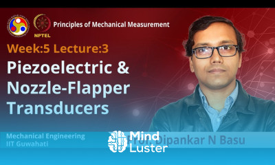 Lec 16 Piezoelectric nozzle flapper transducers