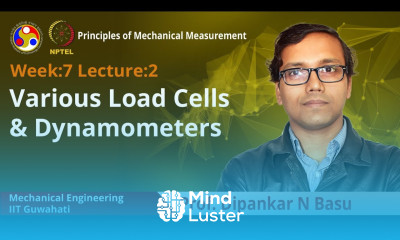 Lec 20 Various load cells dynamometers