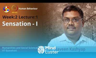 Lec 3 Sensation I