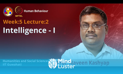 Lec 13 Intelligence I