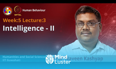 Lec 14 Intelligence II