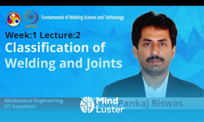 Lecture 2 Classification of welding and joints