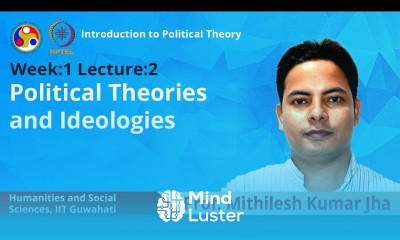 Lec 2 Political theories and ideologies