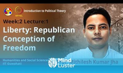 Lec 3 Liberty Republican conception of freedom