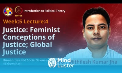 Lec 15 Justice Feminist conceptions of justice Global justice