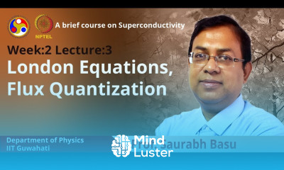 Lec 6 London Equations Flux quantization