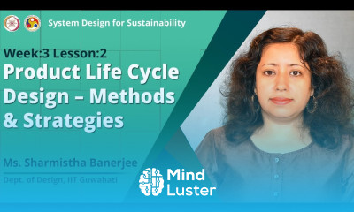 Lec 9 Product Life Cycle Design – Methods Strategies