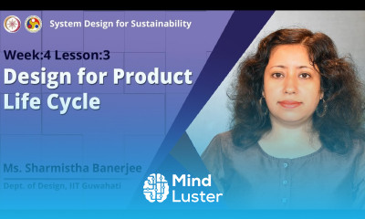 Lec 13 Design for Product Life Cycle