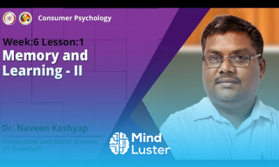 Lec 13 Memory and Learning II