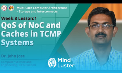 QoS of NoC and Caches in TCMP Systems