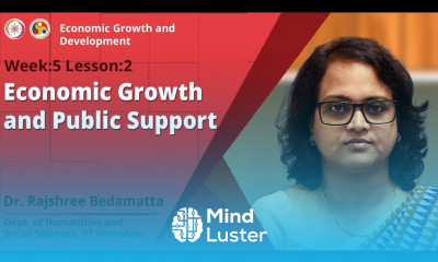 Economic Growth and Public Support